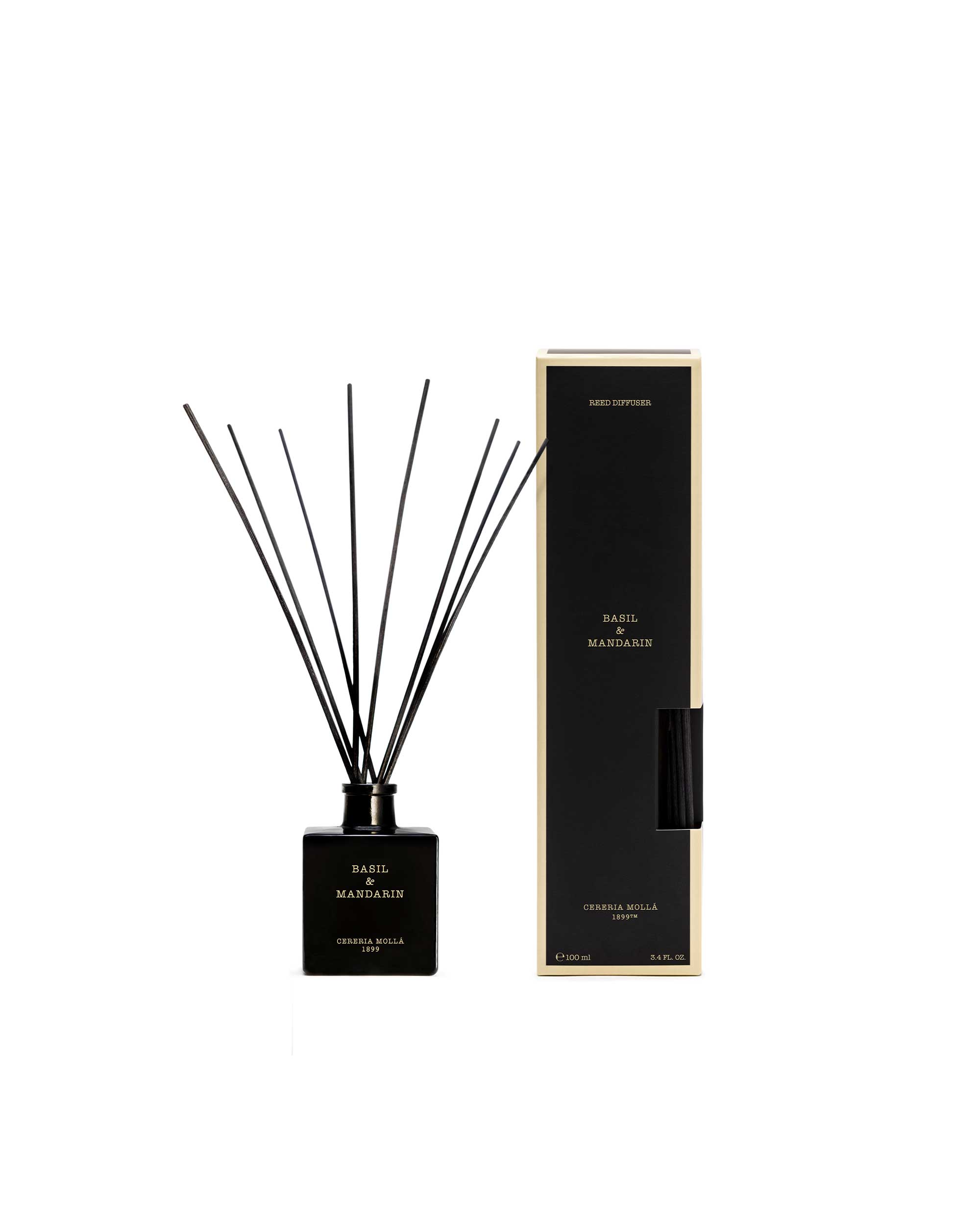 Basil & Mandarin 100ml Reed Diffuser