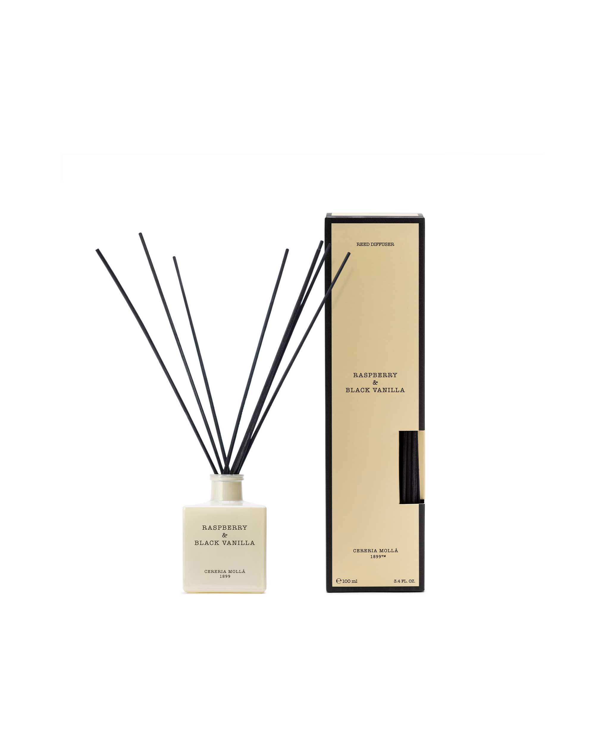 Raspberry & Black Vanilla 100ml Reed Diffuser