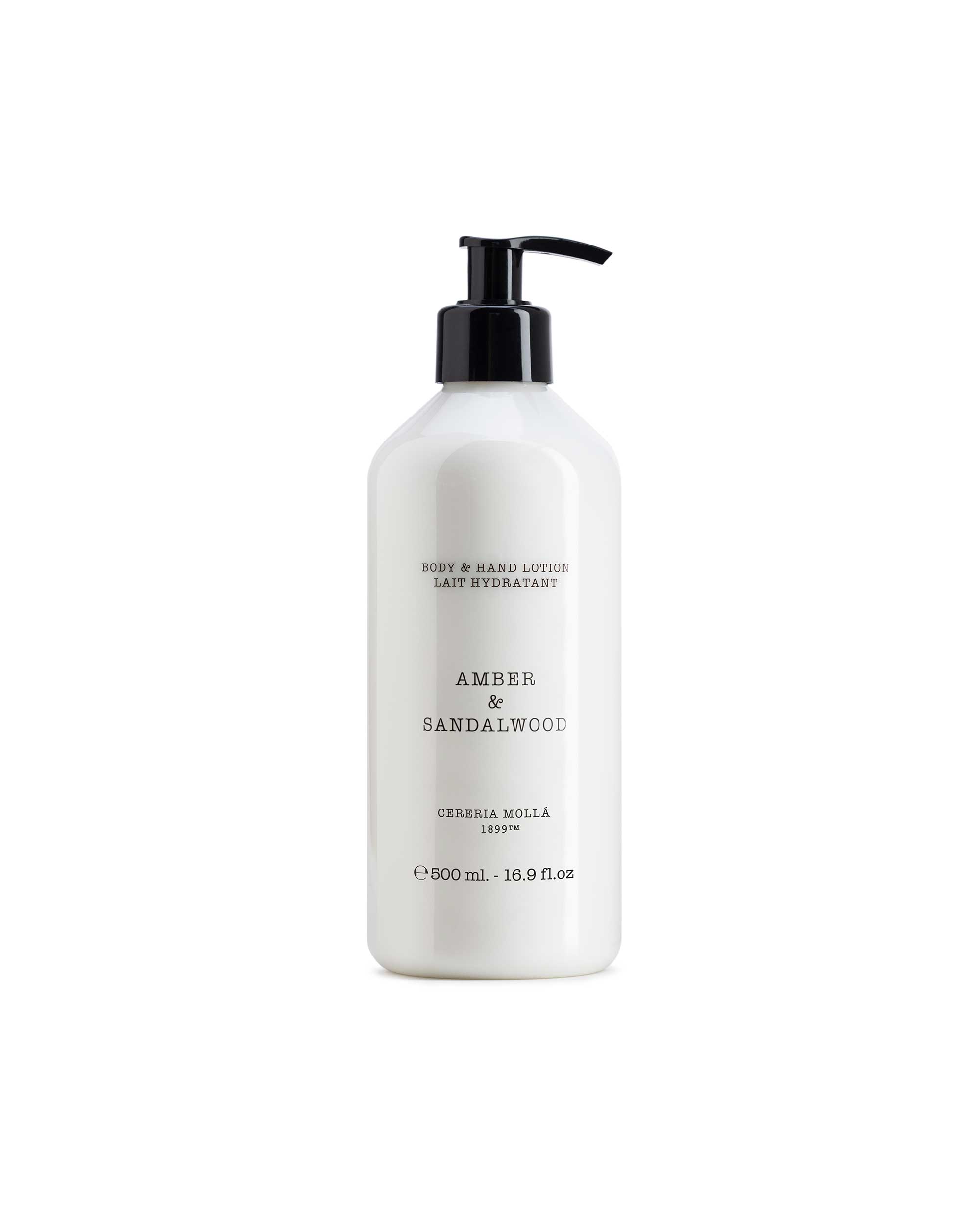 Amber & Sandalwood 500ml Body Lotion