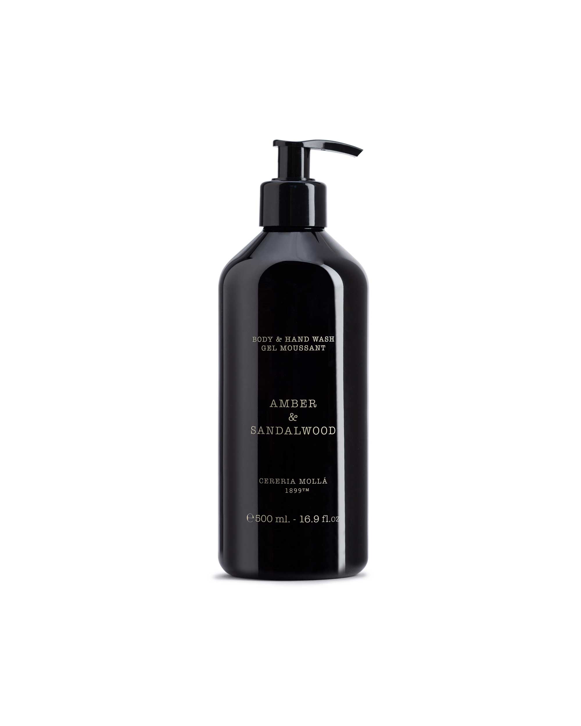 Amber & Sandalwood 500ml Body Wash